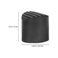 thumbnail image 3 of 2 Pcs Ladder Decor Extension Ladder Covers Black Bathroom Decor Stool Leg Cover Ladder Accessories Replacement, 3 of 3