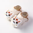 thumbnail image 2 of Fozruso Baby Boys Girls Baby Socks Shoes Toddler Shoes Floor Socks Shoes Cartoon New Year New Year Li Print Sizes 4 Toddler(White), 2 of 4