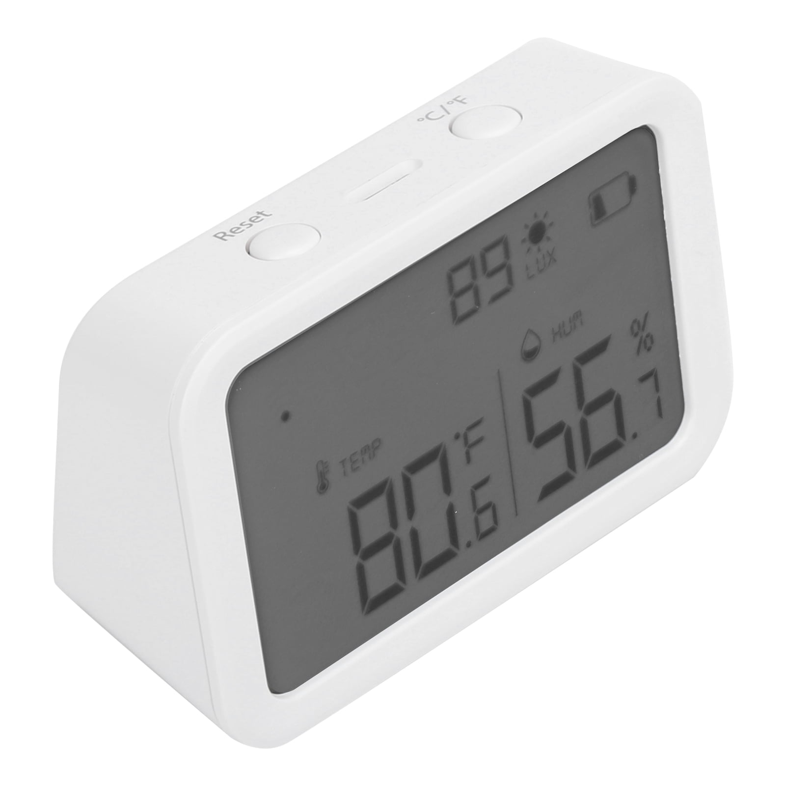 Slatcetga Temperature and Humidity Sensor for TUYA with Intelligent Switch LCD Panel Household 1.5V