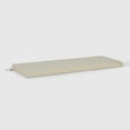 thumbnail image 2 of WestinTrends Solace Water Resistant Outdoor Patio Bench Seat Cushion, 43 x 18, Beige, 2 of 7