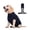 BLACK, variant on DOVACKA Dog Recovery Suit After Spay Neuter Surgery, Breathable Cotton Anti-Licking Wound Protection Onesie, Bodysuit with Roll-Up Potty Design, Elastic Recovery Shirt for Small Medium Large Dogs 