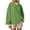 Green, variant on Alkepwun Plus Size Women Striped Color Block Oversized Sweatshirt Casual Loose Fit Lightweight Sweater Crew Neck Long Sleeve Shirt Pullover Top
