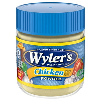 Wyler's Instant Bouillon Chicken Flavored Powder, 3.75 oz Jar