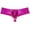 Fresh Pink, variant on Botmois Men Wet Look Brazilian Bikini Underwear Cheek Underpant Pouch Briefs Hipster Trunks Dazzle Gold M