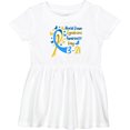 thumbnail image 3 of Inktastic World Down Syndrome Awareness Day 3-21 Girls Baby Dress, 3 of 5