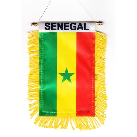 Senegal Window Hanging Flag