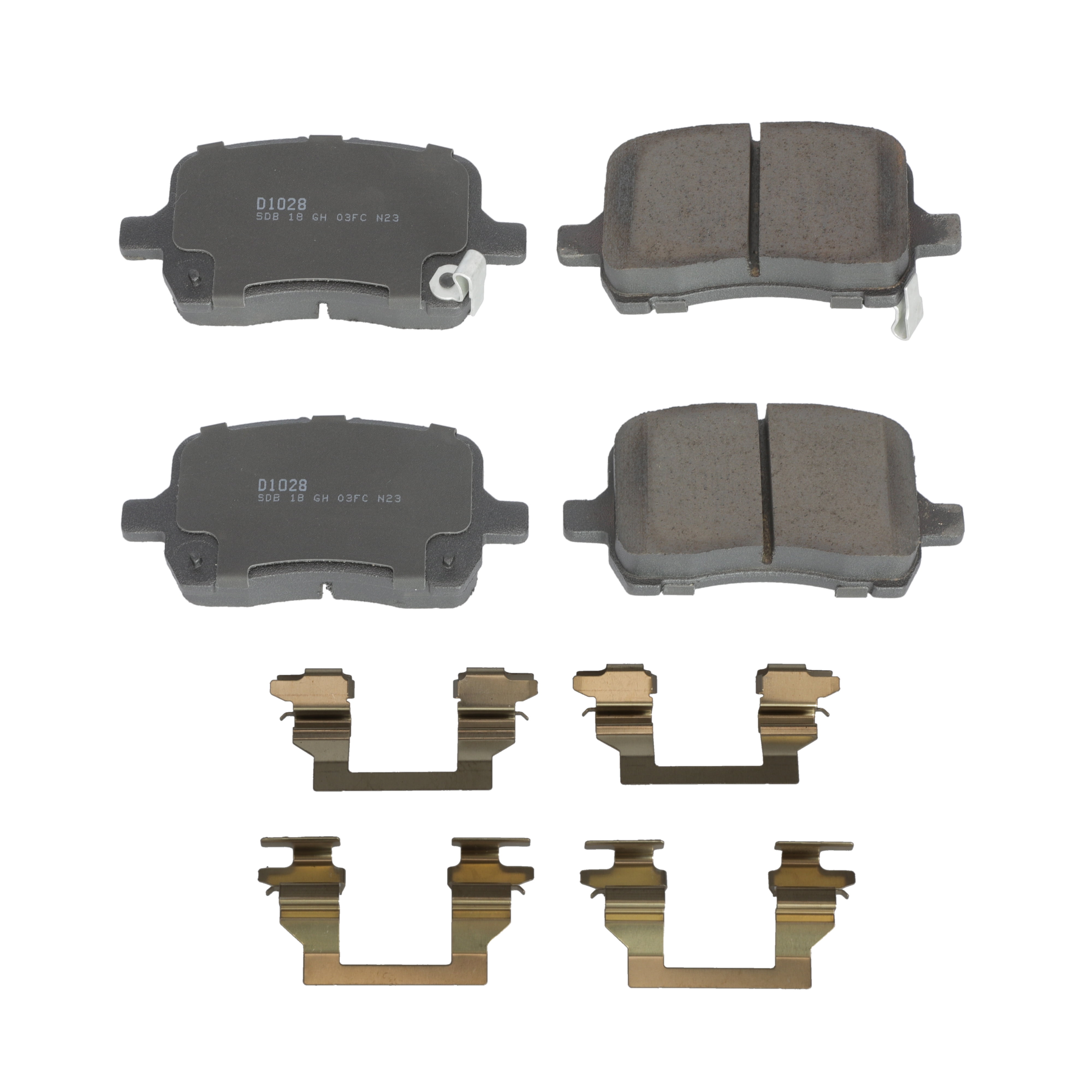 Winstop Brake Pad Set, Front WS.1028.0.C, Chevrolet Cobalt 2007-2005