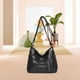 thumbnail image 5 of Bolso bandolera de cuero PU Sunnimix Tote multibolsillos para mujer, 5 of 8