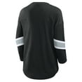 thumbnail image 3 of Women's Fanatics  Black Las Vegas Raiders Redzone 3/4-Sleeve T-Shirt, 3 of 3
