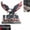 1pcs, variant on Metal Car Emblem American Flag Eagle for Truck SUV RV Motorcycle1pcs