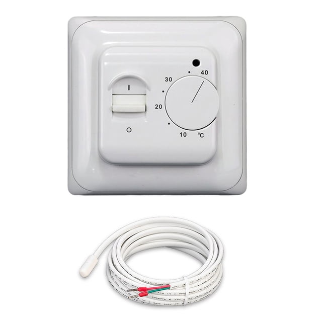 thermostat de Sol Électrique 220V Contrôleur de Température avec Capteur