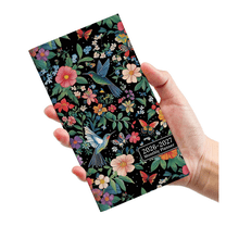 Pocket Calendar 2026-2027 for Purse - 6.5"x3.5" Two Year Monthly Planner (Jan 2026-Dec 2027) - (Hummingbird)