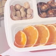 thumbnail image 5 of Yhmxh 3-Compartment Bento Box Lunch Containers, Reusable Leak-Proof Meal Prep Containers, Wheat Straw Divided Food Storage Boxes With Lids, Stackable Snack Boxes for Work, and Travel, Microwavable, 5 of 6