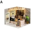thumbnail image 5 of Super Creator Daily Plastic Miniature House Cafe Energy Supply Store Gift Sets House Building Block 3d New, 5 of 9