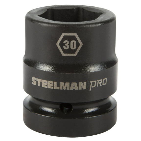 Steelman Pro 1 in. Drive 30mm 6 Point Impact Socket 79307