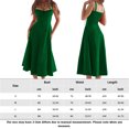 thumbnail image 2 of Vestido Midi Vestido Vestido Midi Bandage para mujer Sin espalda Moda Verano Vestido elegante Cóctel (Verde S) Ygjytge para Mujer Verde T XL, 2 of 9