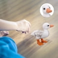 thumbnail image 4 of Modelo de simución de animales, , s, juguete de aprendizaje, simución cognitiva, simución de dibujos dibujos dibujos animadoss a izquierda CUTICAT Pequeño pato blanco, 4 of 8