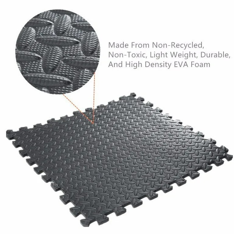 Foam Mat Floor Tiles, Interlocking Ultimate Comfort EVA Foam