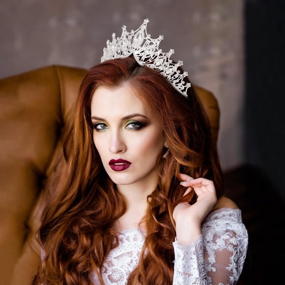 braveheart Comfortable Hairbands For Wear For Wedding Hairstyles Comfortable To Wear Tiaras Crowns Headband H178  silver