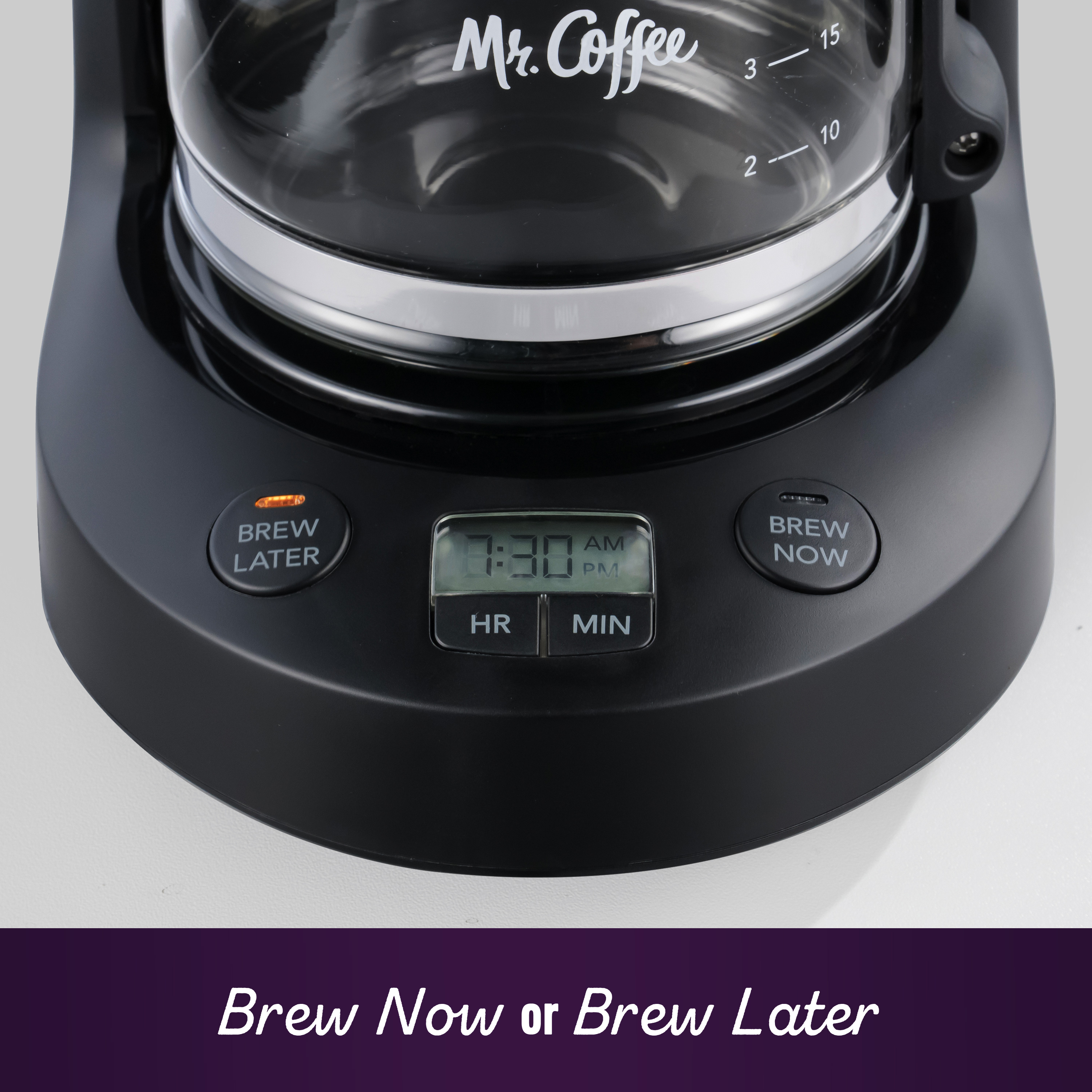 Buy Mr Coffee 5 Cup Programmable Coffee Maker 25 Oz Mini Brew Brew Now Or Later Black Online In Turkey 533484387