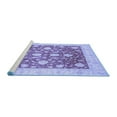 thumbnail image 2 of Ahgly Company Machine Washable Indoor Rectangle Oriental Blue Traditional Area Rugs, 4' x 6', 2 of 4
