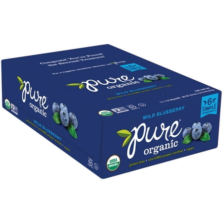 Pure ® Organic Wild Blue Berry Fruit & Nut Bar 12 ct Box