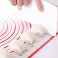 thumbnail image 5 of Silicone Baking Mat Rolling Kneading Pad Pastry Tools Crepes Pizza Dough Non-Stick Silicone Mat For Kitchen, 5 of 10