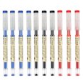 thumbnail image 1 of Graflsoa Stylos Gel à Écriture Fluide pour École et Bureau, Pointe Fine 0.35mm, Couleurs Assorties : 4 Bleu, 3 Noir, 3 Stylos Rouges, 1 of 6