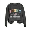 thumbnail image 4 of ICHUANYI Women's Crew Neck Tops Print Shirts Long Sleeve Pullover Sweatshirts, 4 of 4