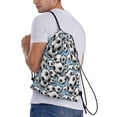 thumbnail image 2 of Bingfone Football Soccer Ball Drawstrings Backpacks Bags for Men Women Gym Drawstrings Bag-Medium, 2 of 8