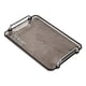 thumbnail image 3 of Bandeja de servicio resistente con asas Bandeja rectangular con asa, práctica para comer S y gris, 3 of 9