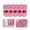 Pink, variant on 5pcs Eyelash Measuring Rulers Eyelash Stencil Ruler for Measuring Eyelashes Curling Degree Ruler Beauty Tools for Eyelash Extensions