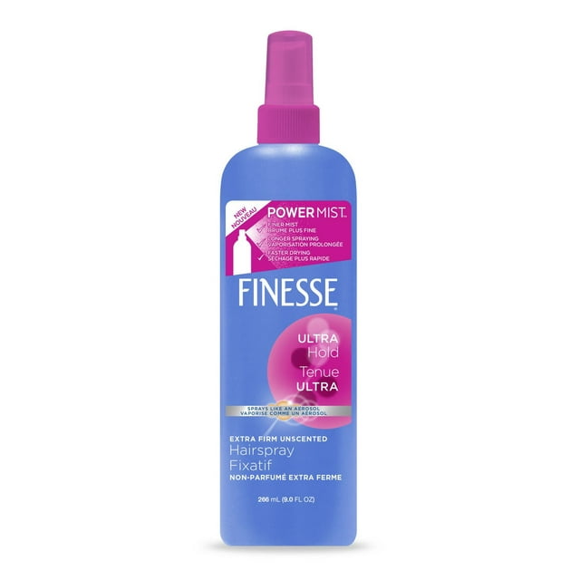 Finesse Extra Firm Unscented Power Mist Hairspray