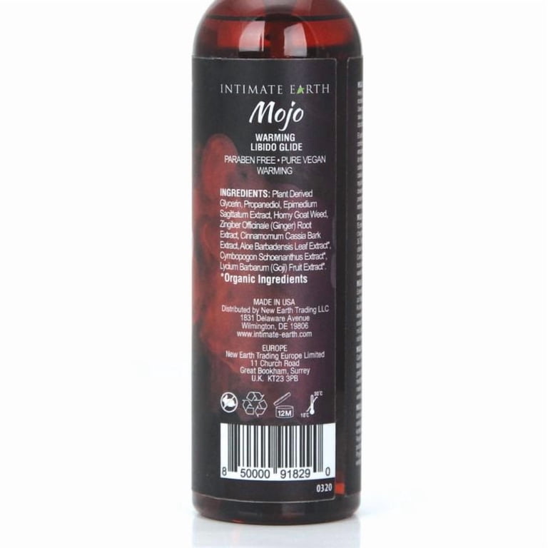 Intimate Earth Mojo Horny Goat Weed Libido Warming Glide - 4 oz