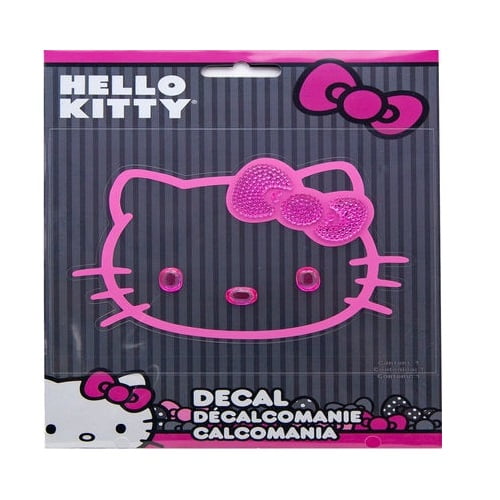 O Kitty Cling Bling Window Decal Com O Kitty Cling Bling Window Decal, Pink Bling Desk Accessories Taiwan