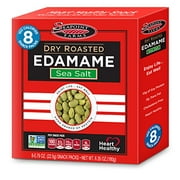 Seapoint Farms Dry Roasted Edamame, Light Salted, 0.79 Oz, 8 Count
