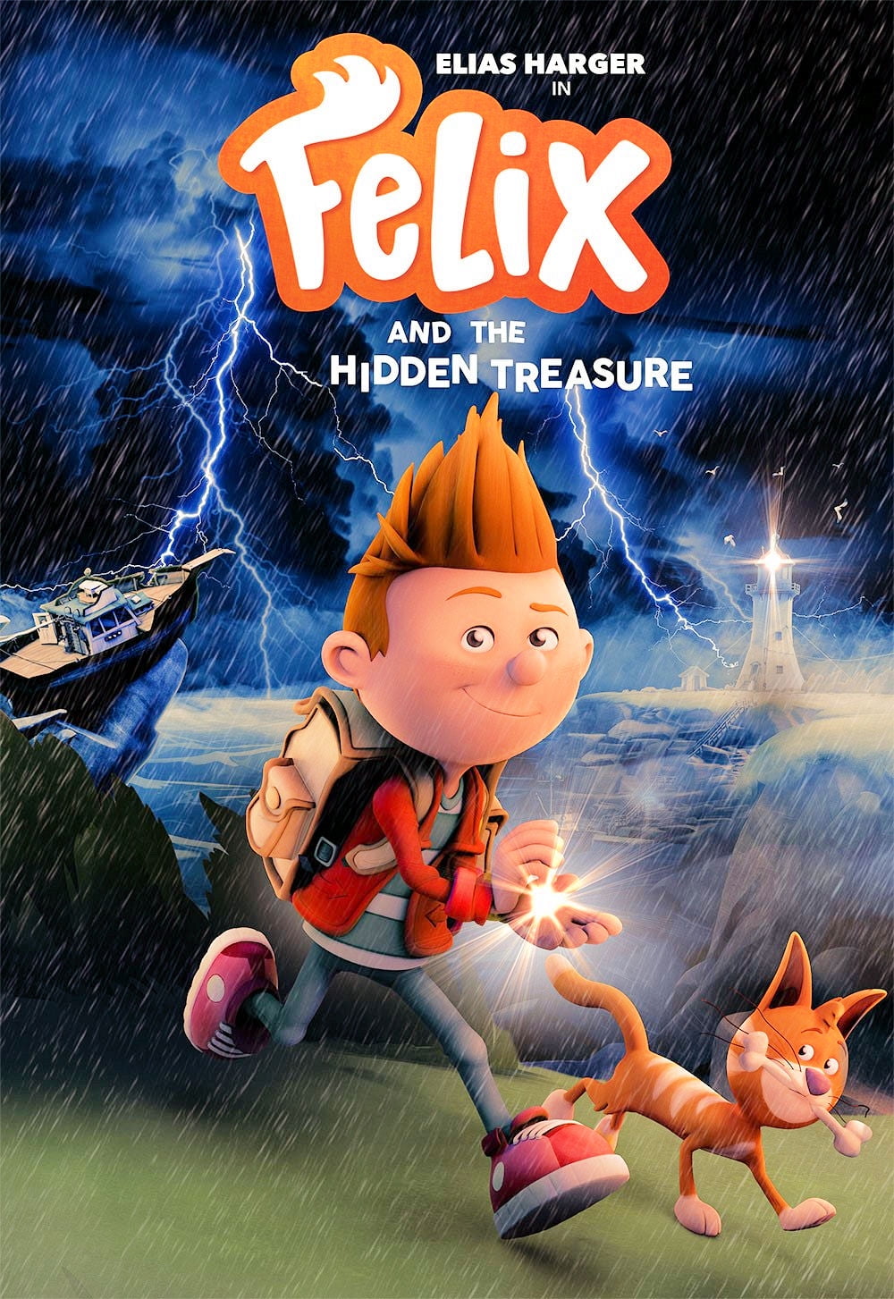 Felix and the Hidden Treasure (Fun, Exciting Animated Movie for the Entire  Family - DVD) 