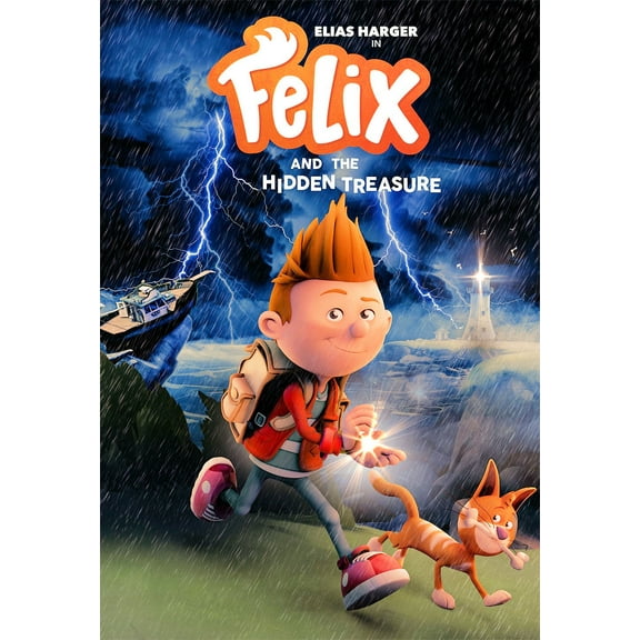 Felix and the Hidden Treasure (Fun, Exciting Animated Movie for the Entire Family - DVD)