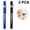 blue+black, variant on 2 pcs Pen Flashlight Aluminum Alloy Pen Light LED Pen Flashlight Pen Light Pupil Pen White Light Small Flashlight