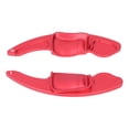 thumbnail image 3 of uds paletas de cambio de volante rojas aleación de aluminio accesorios de decoración de reequipamiento de automóviles reemplazo para Seat Leon 2009-2014 Jadeshay A, 3 of 8