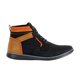 thumbnail image 1 of Botas-Botin Casuales para Niño-Bebé Estilo Moderno Comodo Agujeta Velcro RODRISAN M-104 BOTA NEGRO AG 18.5 cm, 1 of 5