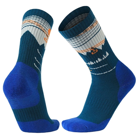 LIZENG Ski Socks 1 Pairs Knee High Skiing Socks Winter Warm Snowboard Thermal Socks Boy Socks Cotton