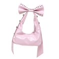 thumbnail image 1 of Bolsa de hombro bolso para mujeres Goth Y2K Pouch para viajes de viaje al aire libre Rosa, 1 of 8