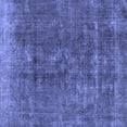 thumbnail image 1 of Ahgly Company Indoor Square Oriental Blue Industrial Area Rugs, 3' Square, 1 of 4