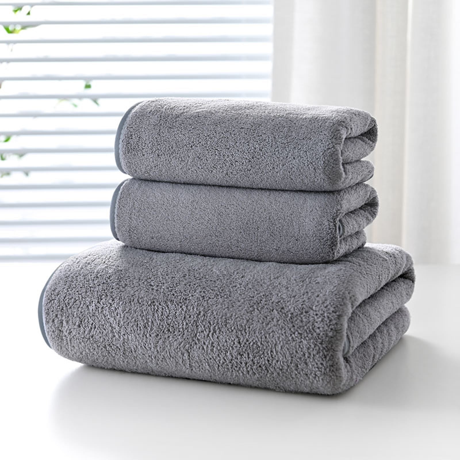Coral and gray on sale towels