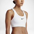 thumbnail image 6 of Nike Womens Swoosh Sports Bra White/Black X-Small, 6 of 7