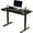 Black, variant on BOFANG 55" Electric Standing Desk with USB Charger, Height Adjustable Home Office Desk,Oak