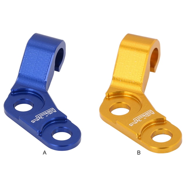 Baohd Easy To Install Motorcycle Fixed Rack For Clutches Durable And Gorgeous Gorgeous And Cool Colors Alloy Clutches Cable Blue 1Set