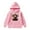Pink3, variant on Kids Cow Pullover Hoodie Graphic Print Sweatshirt with Pocket for Boys Girls Outdoor Play Casual Wear(Black1,3-4Years)
