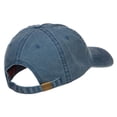 thumbnail image 4 of Mini Question Mark Embroidered Washed Cap - Navy OSFM, 4 of 5